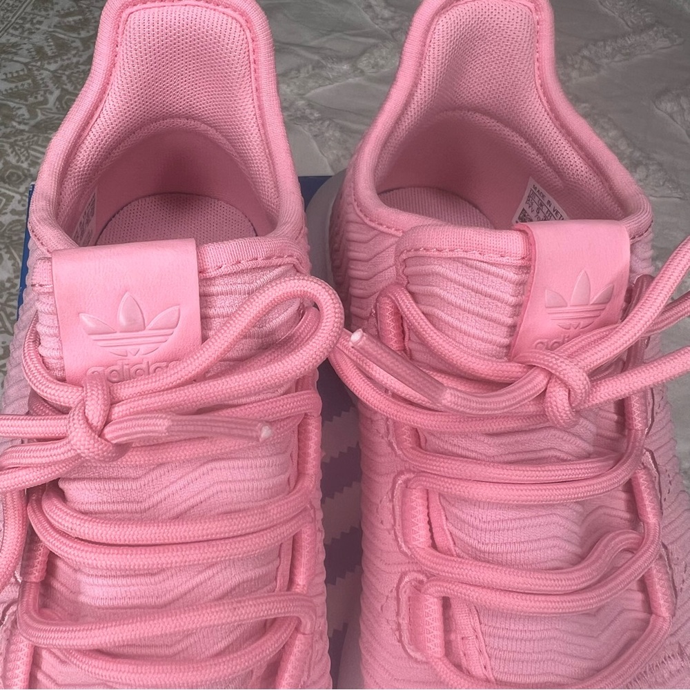 ADIDAS Tubular Shadow J 'Light Pink' Shoes - Picture 4 of 8